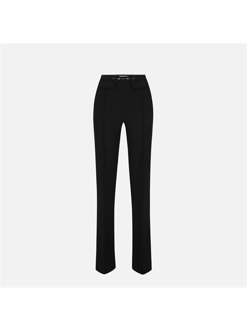 Pantaloni in doppio crêpe stretch ELISABETTA FRANCHI | PA19666E2/110